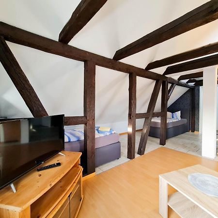 Pension Zum Holzwurm Wittenberge Esterno foto