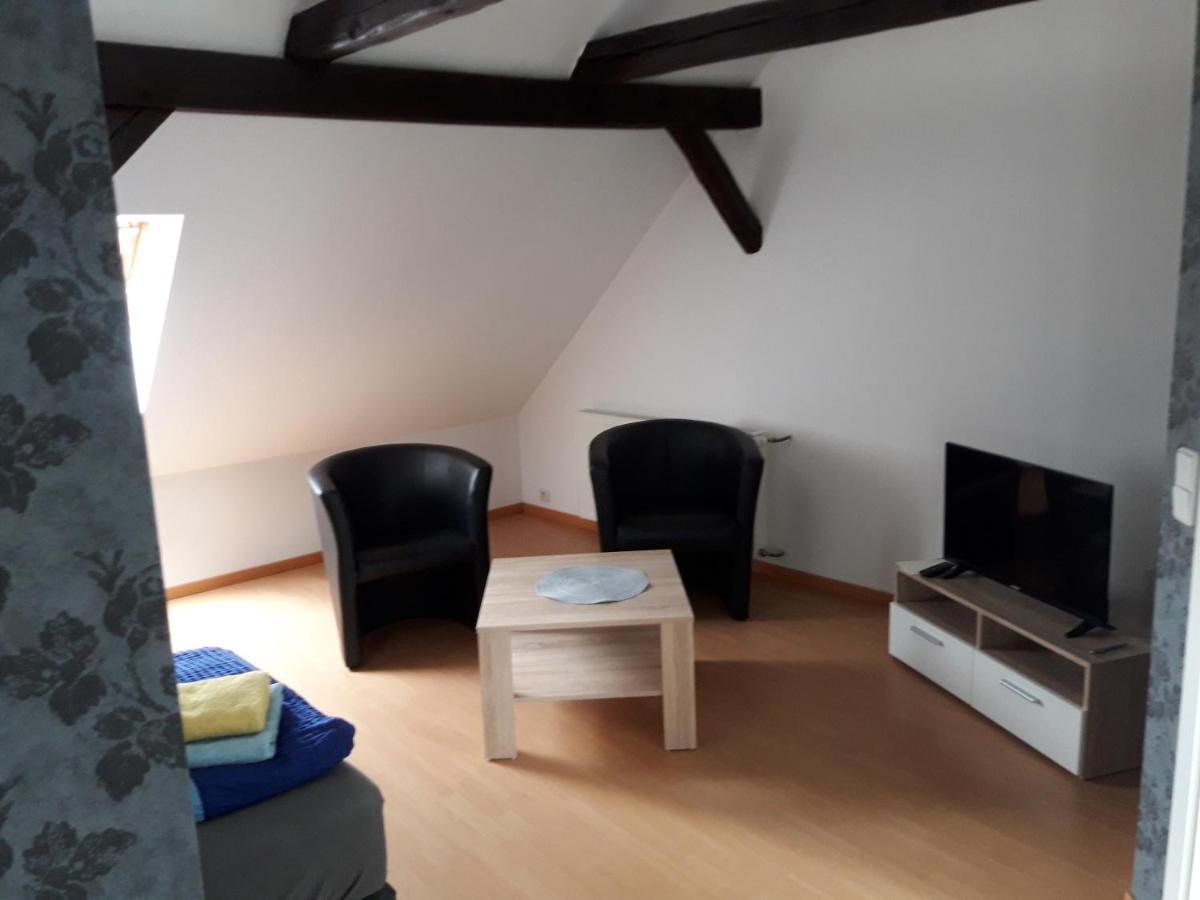Pension Zum Holzwurm Wittenberge Esterno foto